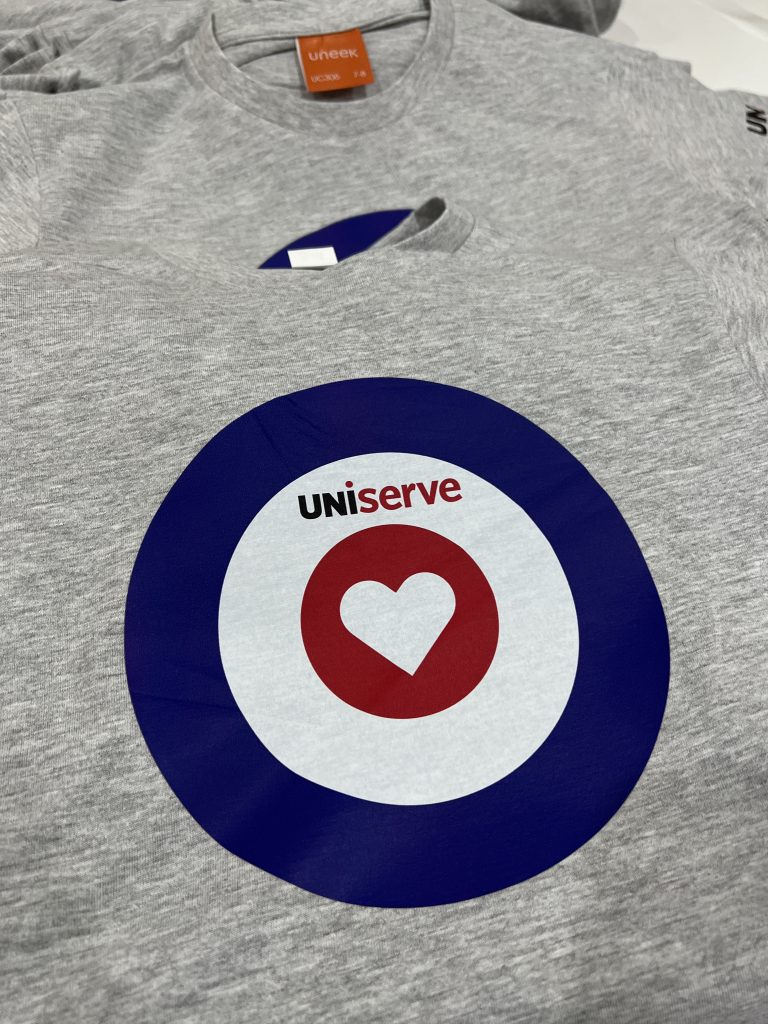 Branded T Shirts for Uniserve
